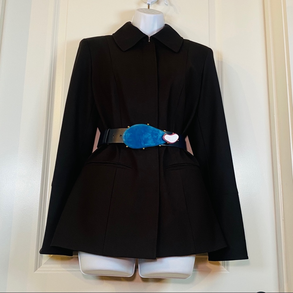 Etcetera Black Blazer Jacket Size 6 - image 1